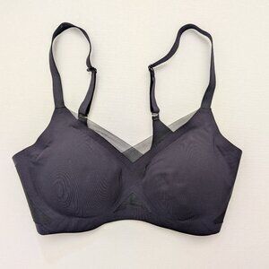 HoneyLove Crossover Bra in color BLACK size SMALL 34B/C